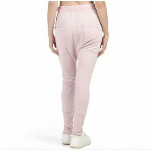 Free People Cozy All Day Pink Harem Joggers‎ Daytime Fireworks - Picture 3 of 9
